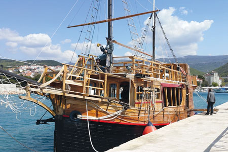 Kroatien Ausflugsschiff